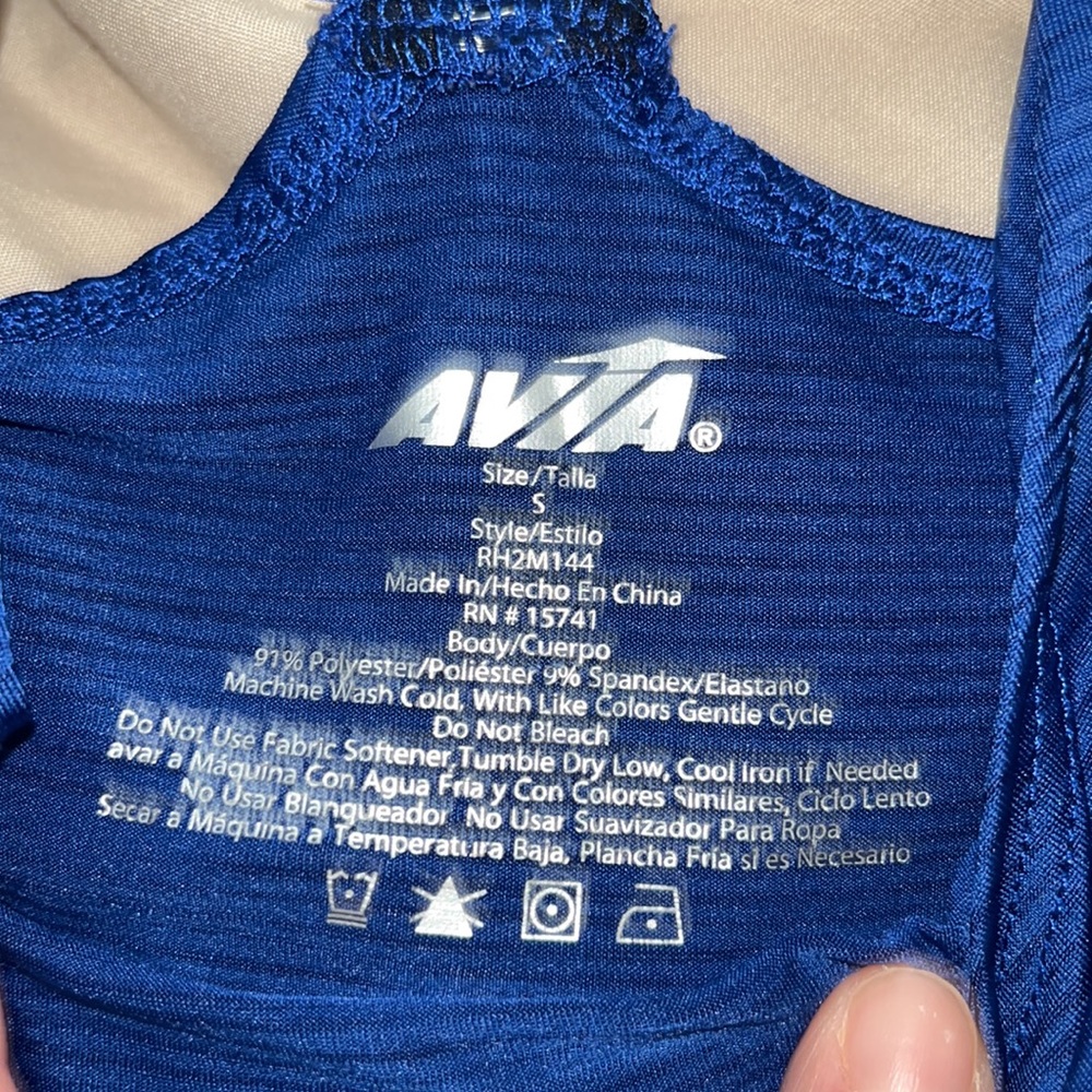 🔥Blue Racerback Workout Tank🔥 - Picture 3 of 6